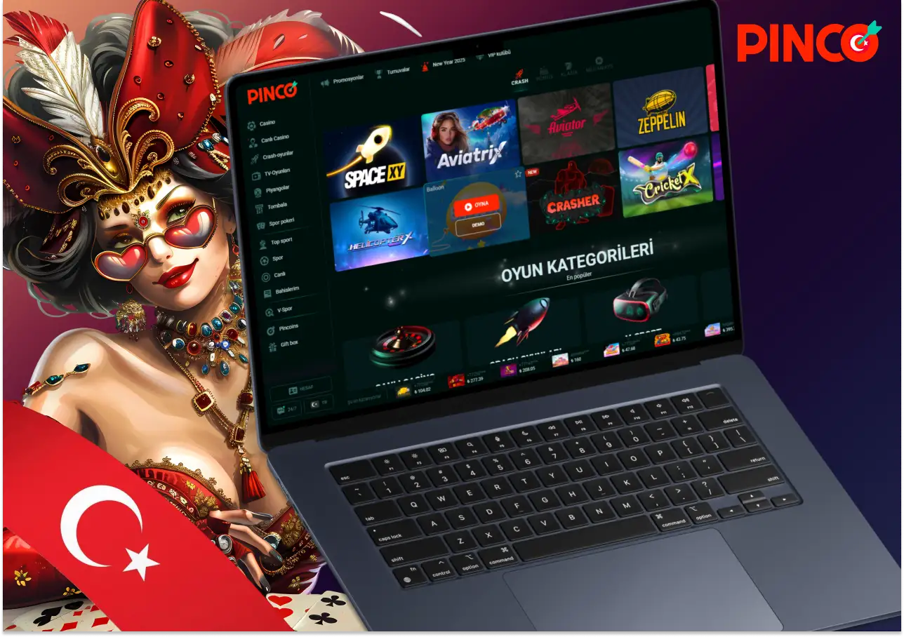 Bahis şirketi Pinco'nun Türkiye'deki ortaklık programı hakkında bilgi